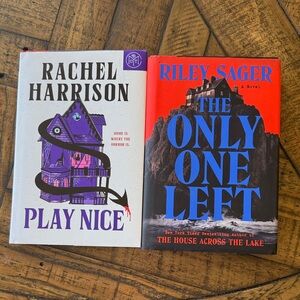 Play Nice & The Only One Left Hardcover Book Duo